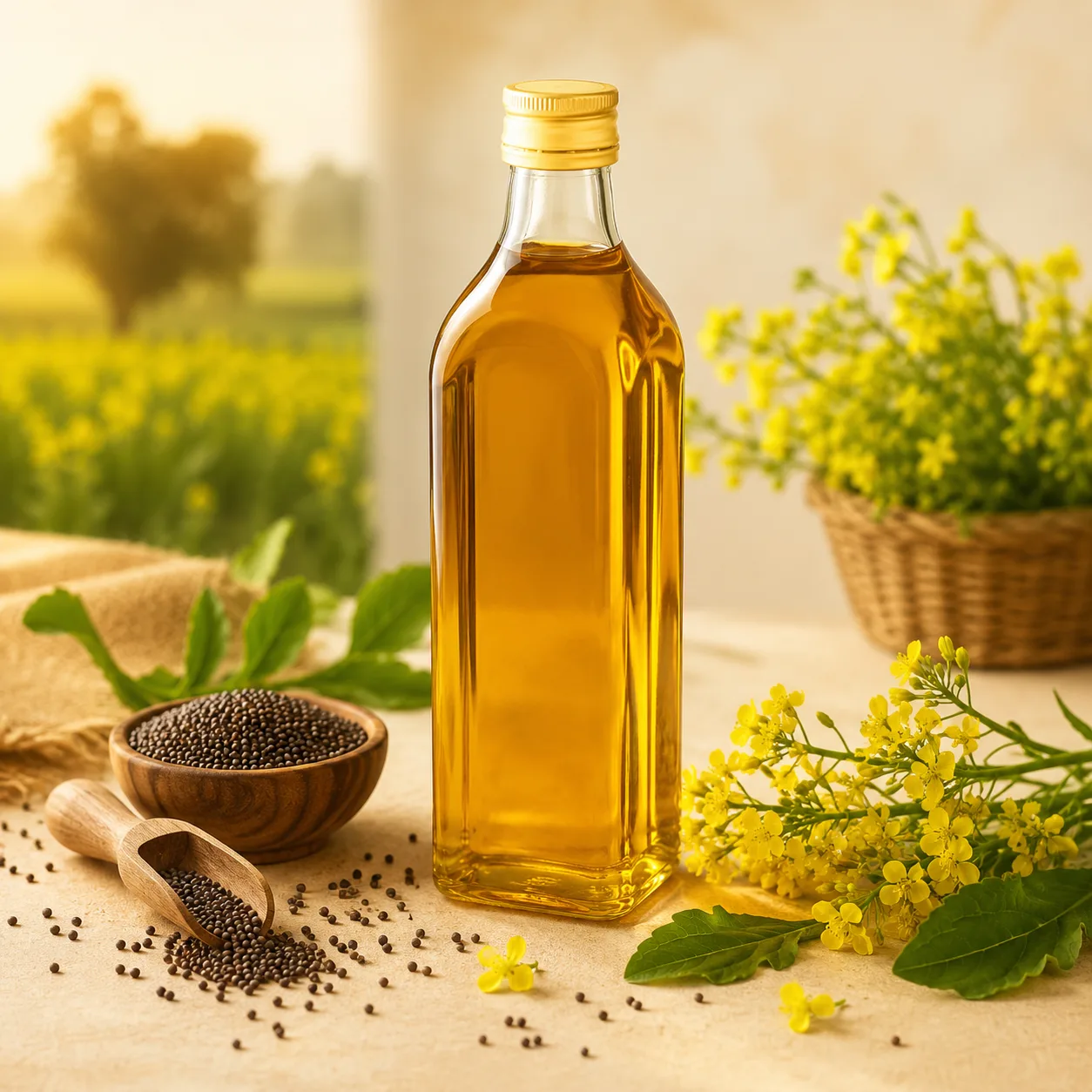 Cold Pressed Mustard Oil